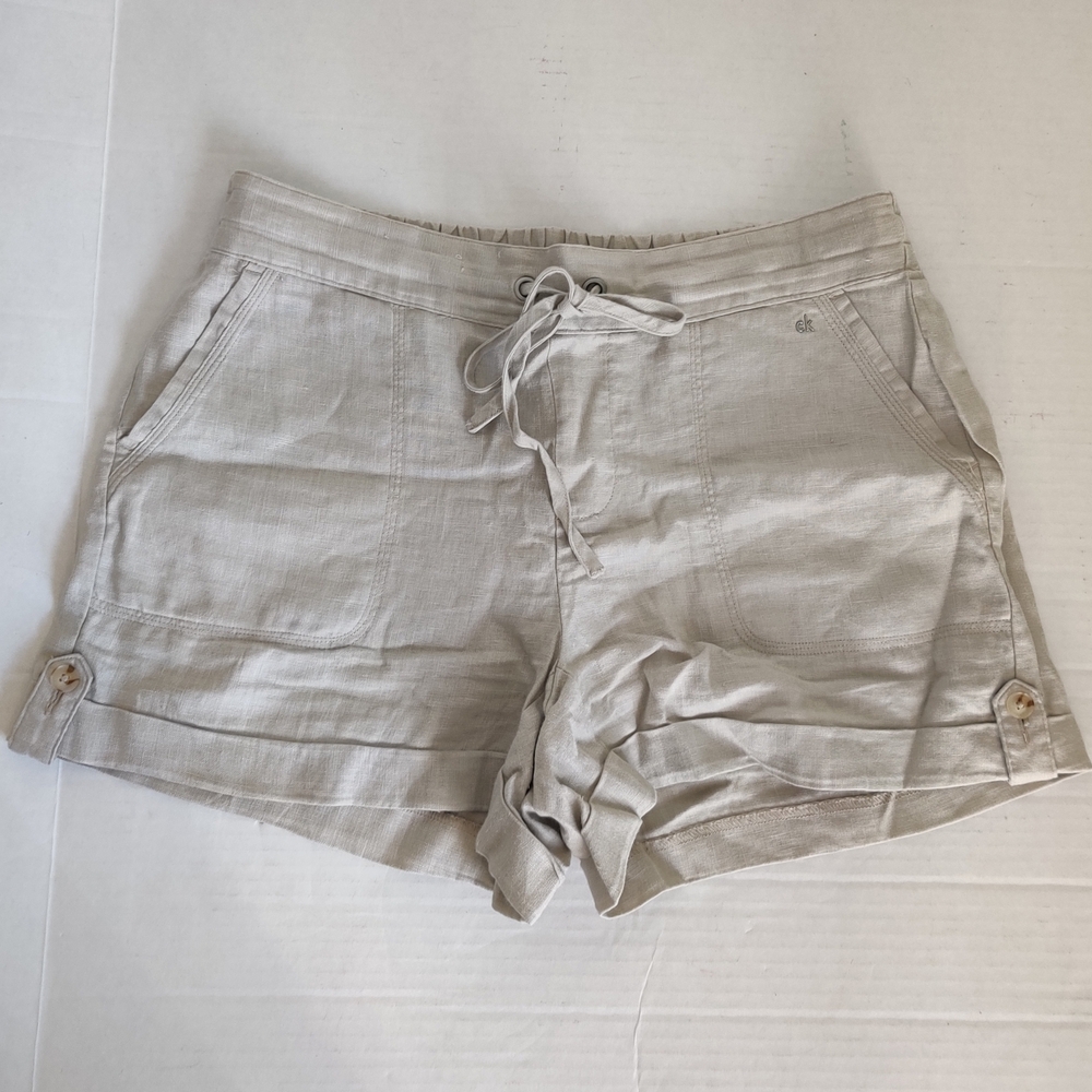 Calvin Klein Women's Linen Shorts